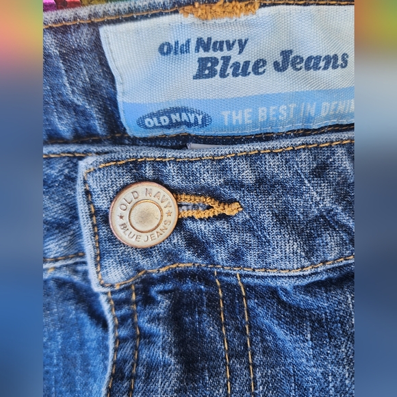 Old Navy Woman's Vintage/Y2K Blue Denim Maxi Skirt - Picture 3 of 8